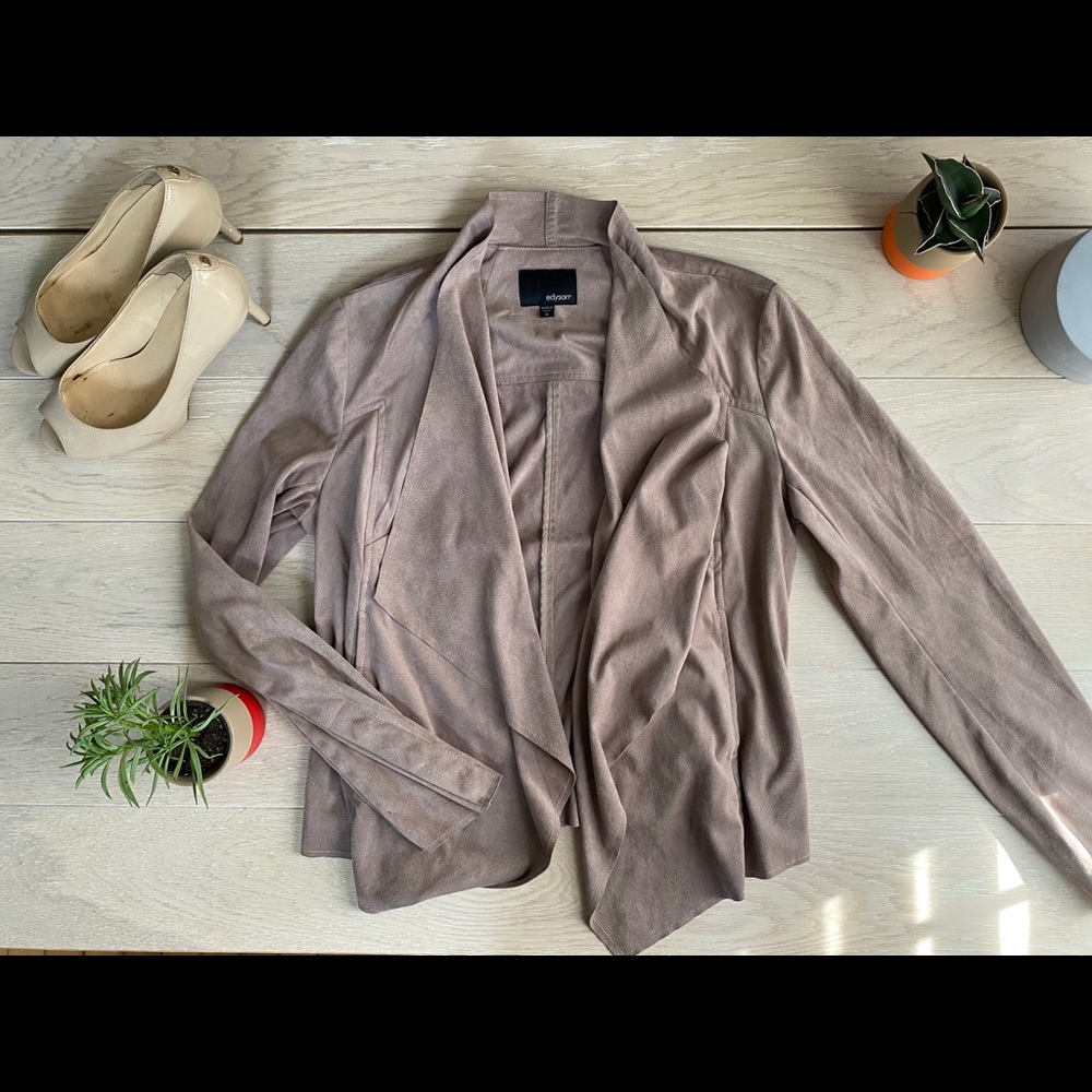 Edyson Faux Suede Jacket